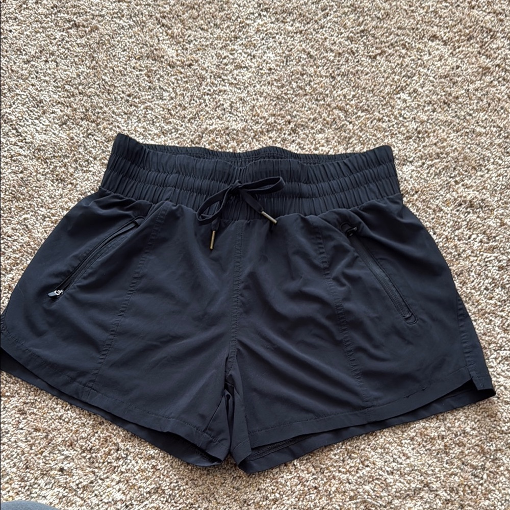 Women's Black Athletic Shorts